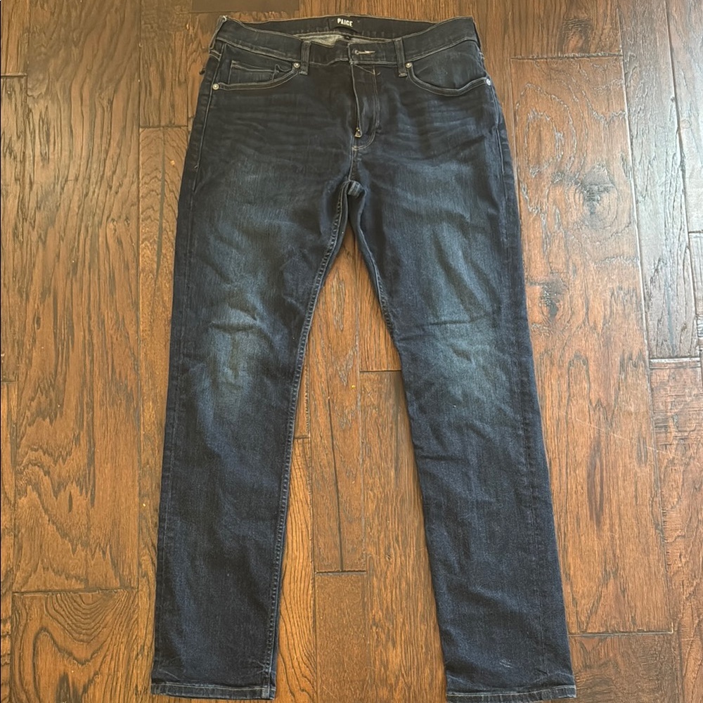 Paige Men's Dark Blue Jeans